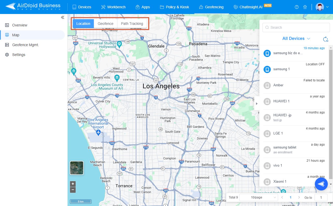 Understanding the Geofencing Map Feature 