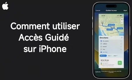 Accès guidé sur Iphone