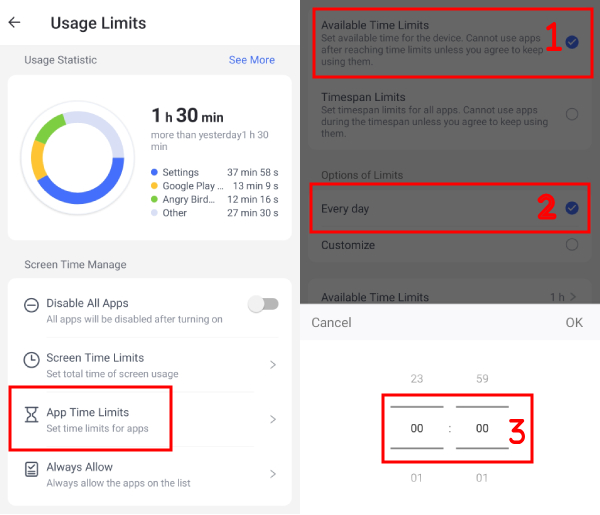 como bloquear um aplicativo no AirDroid