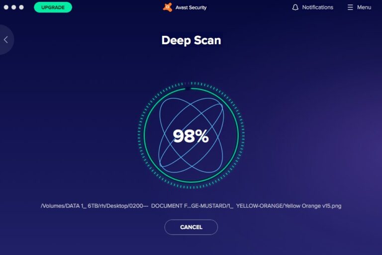 deeply scan all your computer programs and files