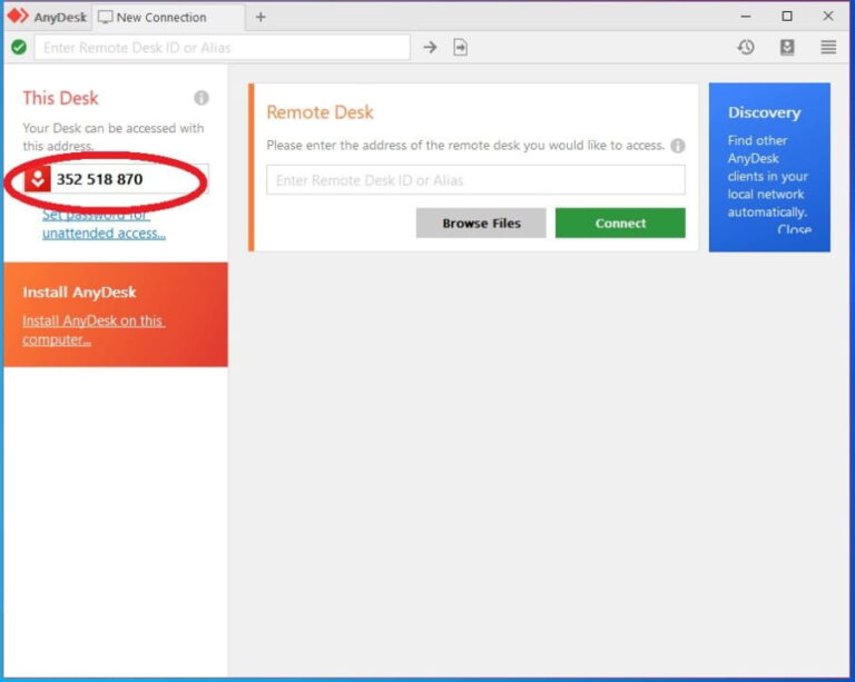 anydesk en Pc