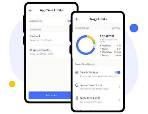 Usage Limits of AirDroid Parental Control