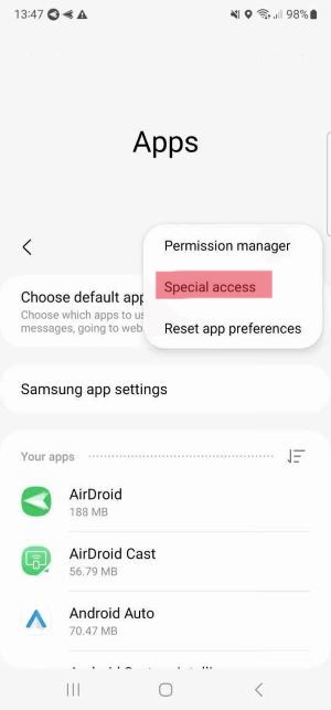 apps-special-access