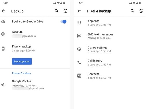 backup Google Drive