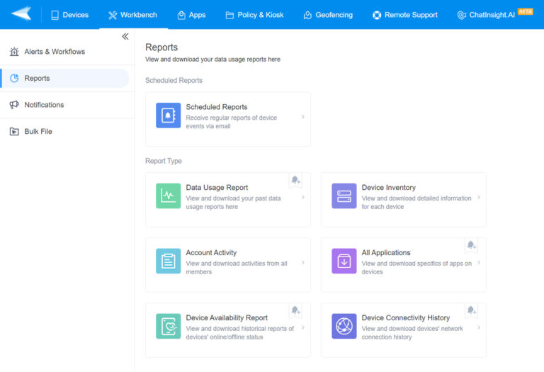 verificar la conexión del dispositivo con MDM