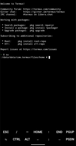 check rooted Android via Termux