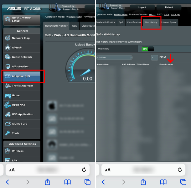 how to check WiFi router on iPhone