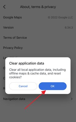 Effacer les données de l'application sur iPhone