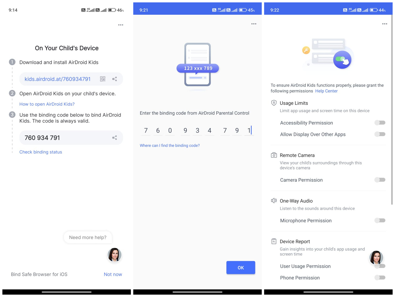 Clone Android to iPhone with AirDroid Parental Control App