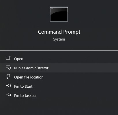 open command prompt