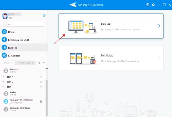 create bulk task to manage files1