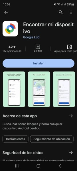 Descargar Encontrar mi dispositivo
