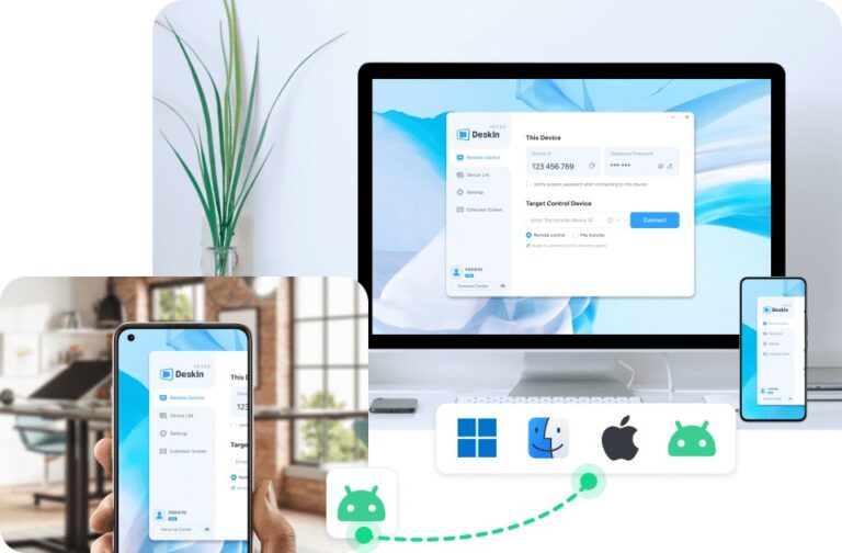 Deskin Android remote desktop