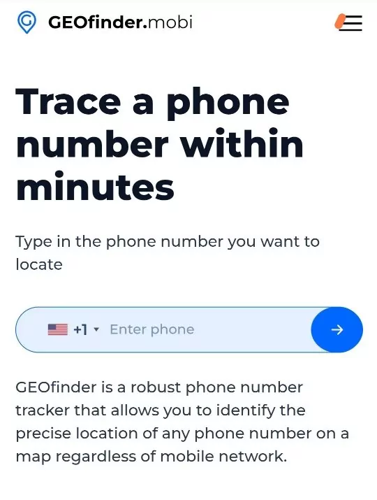 geofinder rastrea a alguien por su número de teléfono