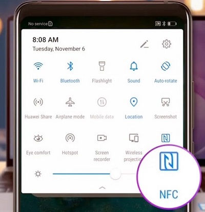 huawei phone nfc