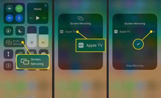 stream iPhone to TV