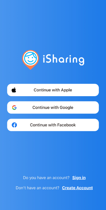 isharing sign in your account