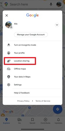 Google Maps pour surveiller le téléphone sans qu'ils le sachent