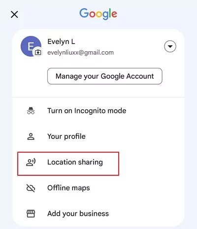 Location Sharing