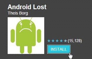 Lost android app de rastreo