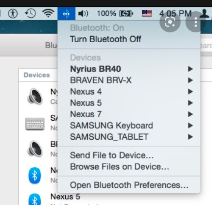 Mac bluetooth et wifi