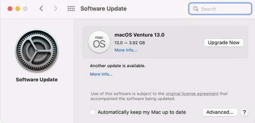 update macOS