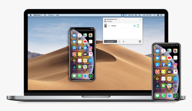 mirror iPhone to Mac