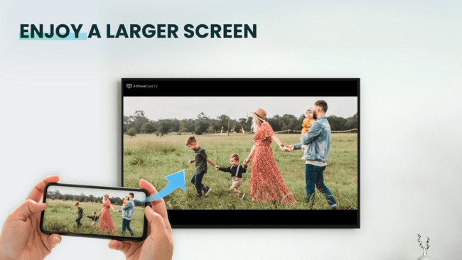 AirPlay a un televisor Android a través de AirDroid Cast TV