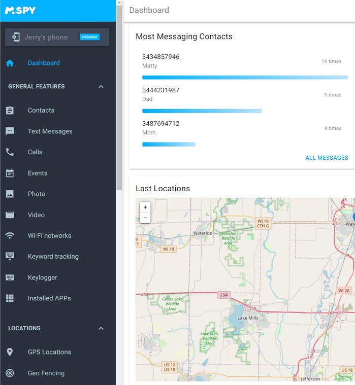 mSpy - aplicativo de monitoramento para android