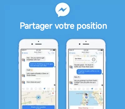 Comment partager sa position sur Messenger