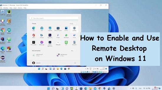 Remote Desktop Windows 11