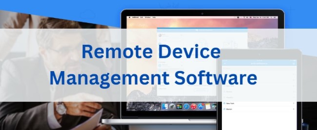 software de gerenciamento remoto de dispositivos