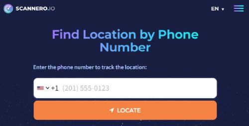 scannero find location by phone number