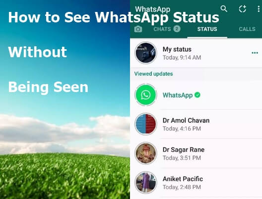 WhatsApp-Status anonym anschauen