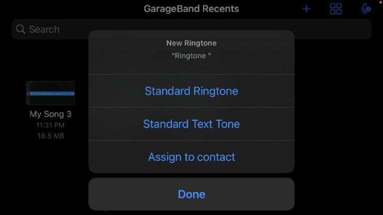 set ringtone type