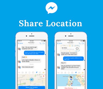 comparte ubicación en Messenger