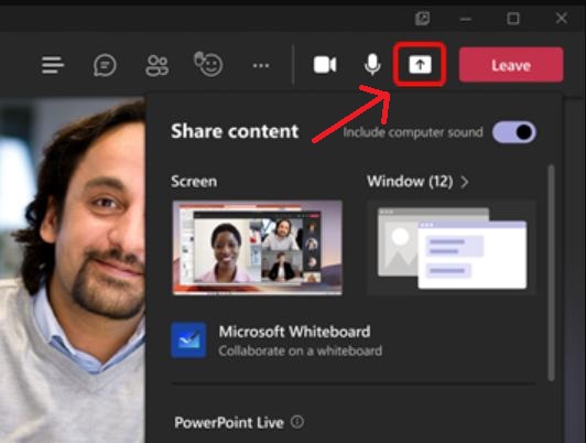 Teams Share Screen