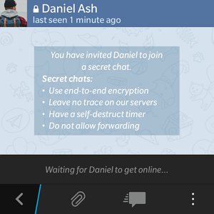 Telegram secret chat