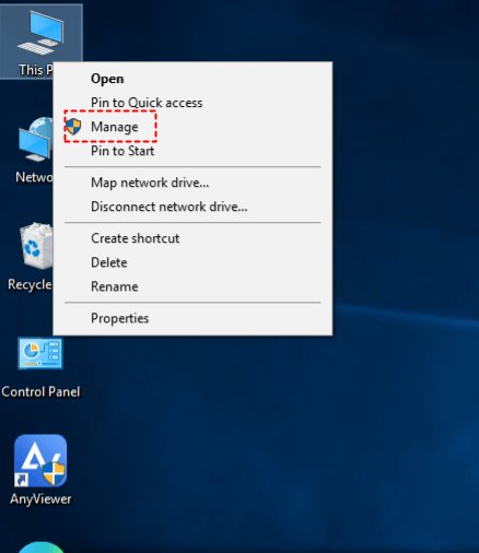 manage this pc