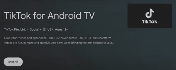 instalar TikTok para LG smart TV