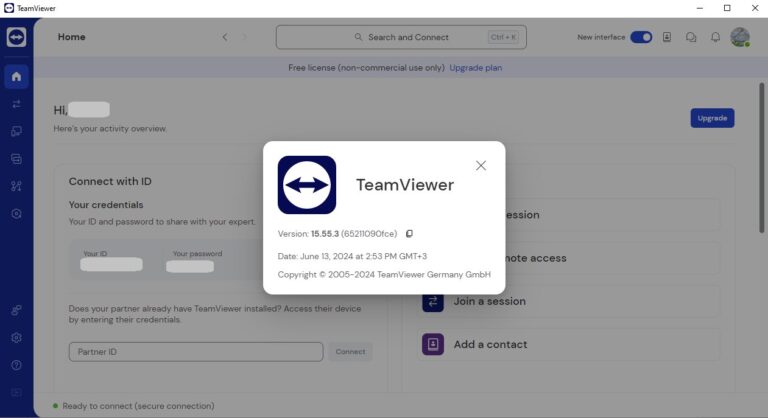 update TeamViewer