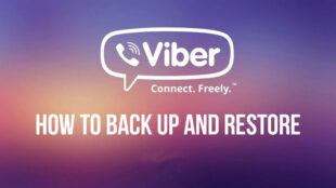 viber バックアップ・復元