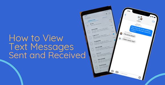 view text messages sent and received