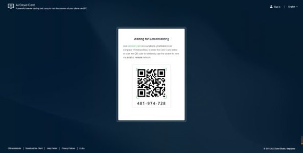 AirDroid Cast Web