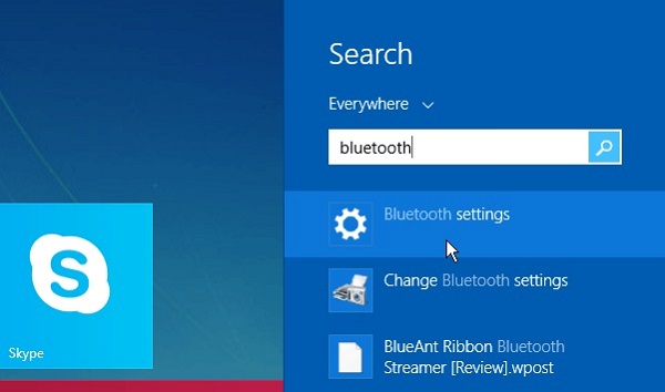 windows 8 bluetooth