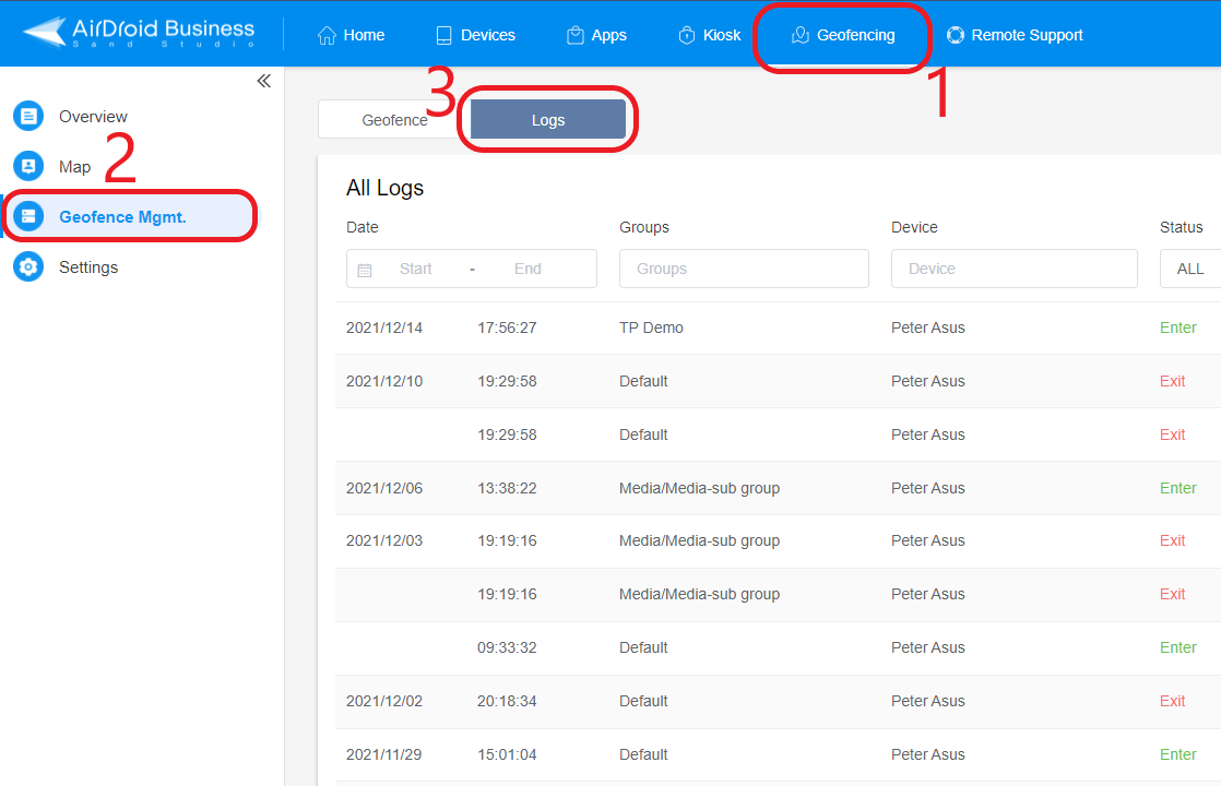 Access-the-Geofence-Log