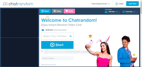 Aplicación Chatrandom