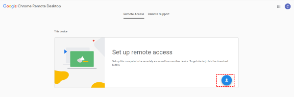 install Chrome Remote Desktop