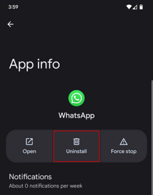 delete-preinstalled app on app drawer