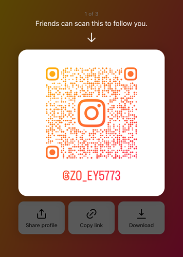 Instagram QR code